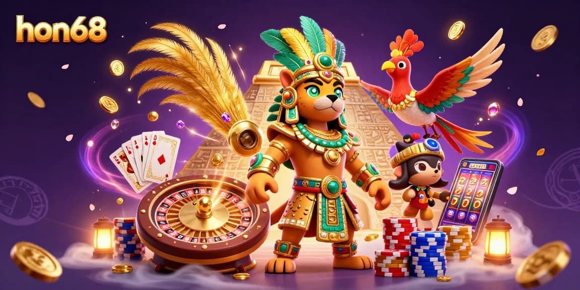 Experience the thrill of winning at hon68 with vibrant casino elements and engaging game dynamics.