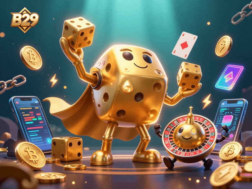 Experience thrilling gameplay at B29 with vibrant games and captivating character elements.