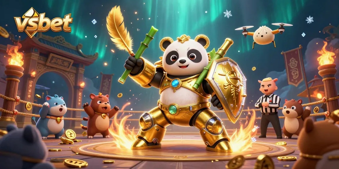 Experience the thrilling world of vsbet with dynamic gaming action and vibrant characters in a lively arena.