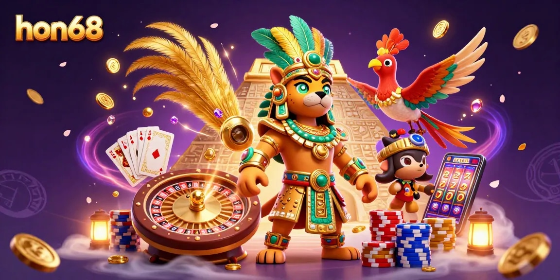 Experience the thrill of winning at hon68 with vibrant casino elements and engaging game dynamics.