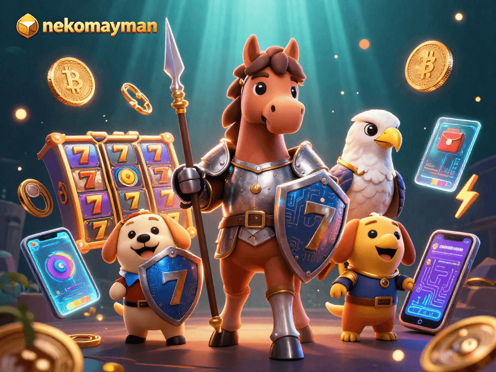 Spin and win in Neko May Mắn with vibrant symbols and exciting jackpots.