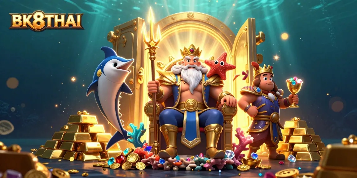 Join the excitement at BK8THAI with Neptune and treasures from the ocean of gaming!