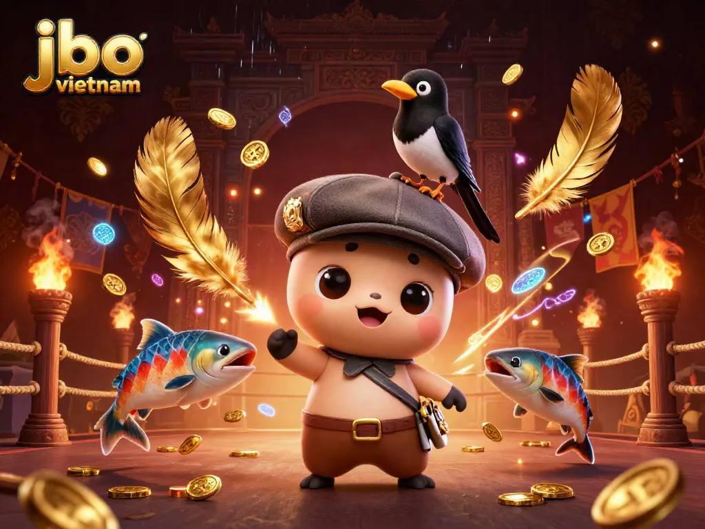 Engage with exciting gaming adventures at jbo vietnam featuring adorable characters and vibrant casino elements.
