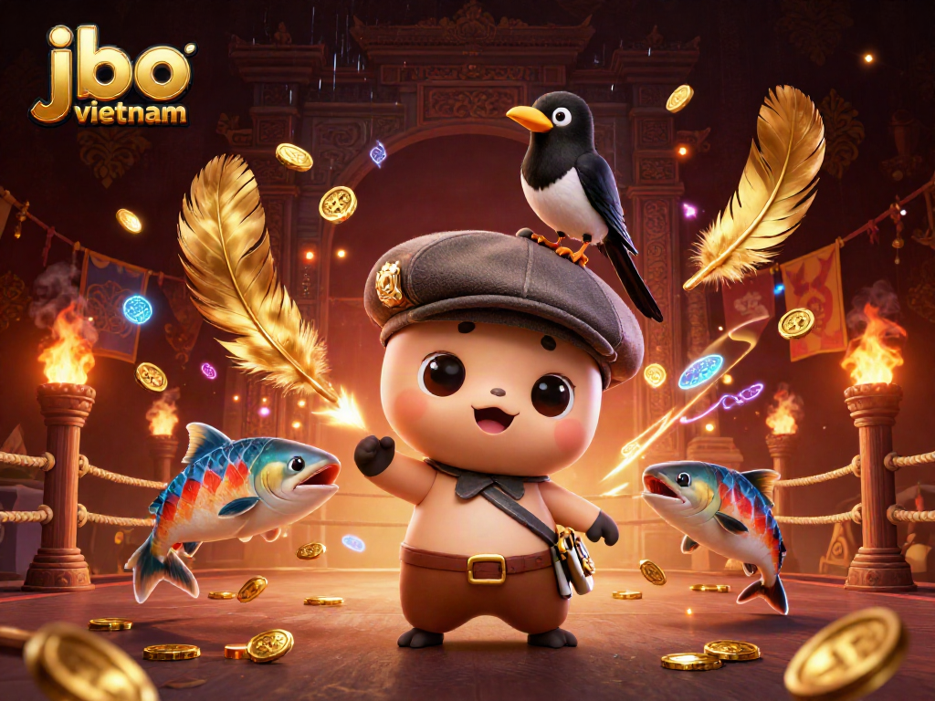 Engage with exciting gaming adventures at jbo vietnam featuring adorable characters and vibrant casino elements.