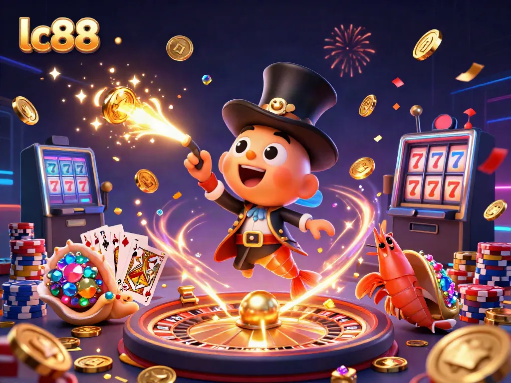 Engage with exciting gambling action at lc88 featuring mesmerizing characters and golden coins.