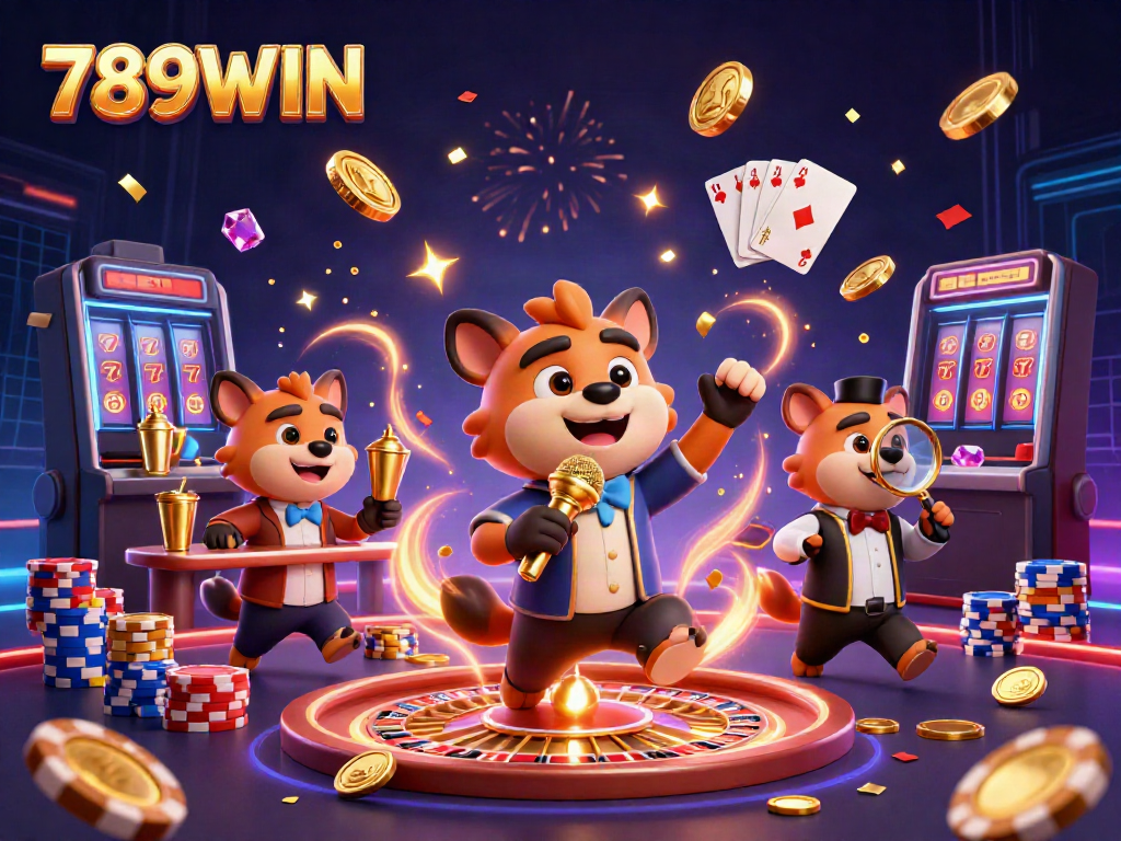 Feel the thrill at 789WIN with vibrant casino hyenas creating excitement!