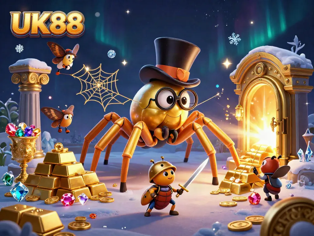 Engage in thrilling fun at UK88's online casino with vivid animated characters and shiny prizes.