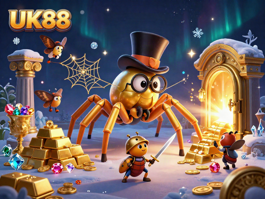 Engage in thrilling fun at UK88's online casino with vivid animated characters and shiny prizes.