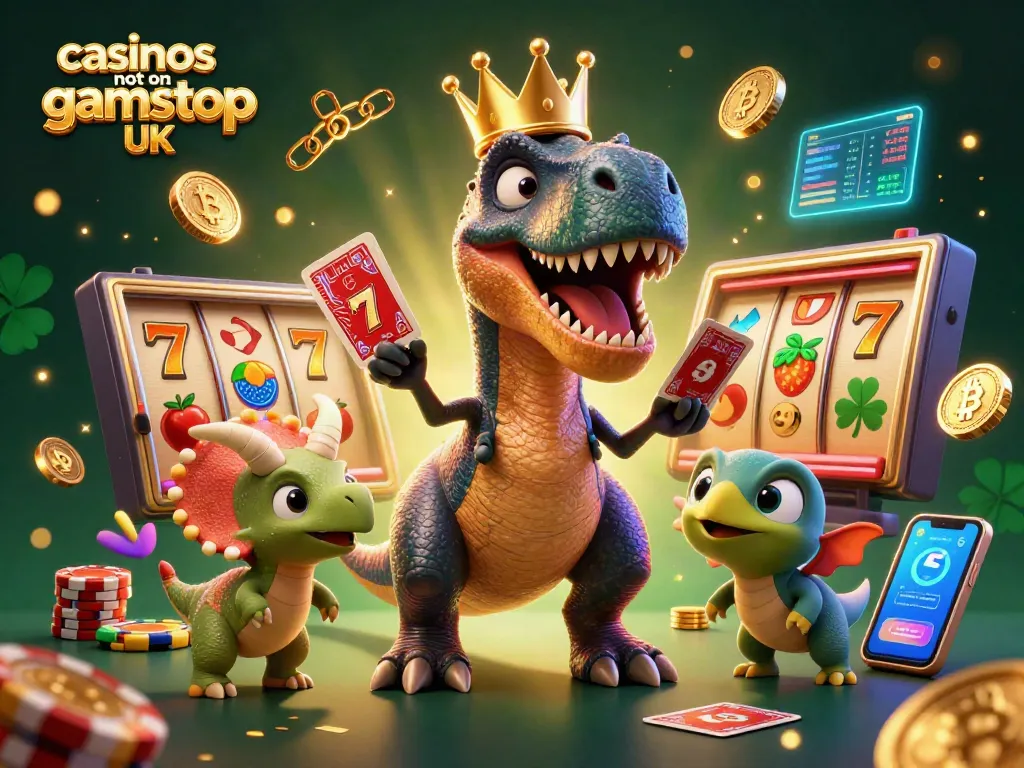 Play slots and win big at casinos not on gamstop UK with exciting 3D cartoon characters.