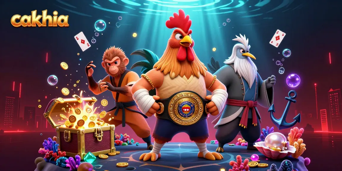 Cakhia engages players with a dynamic casino scene featuring traditional symbols and animated characters.