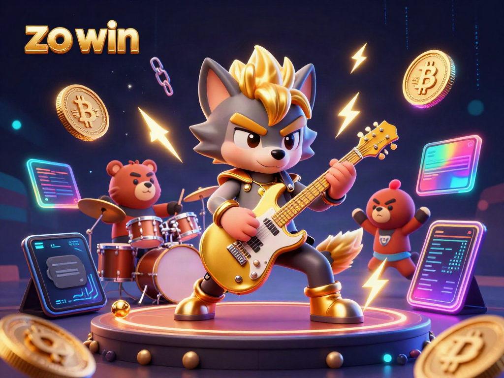 Experience the thrill of winning with zo win in this vibrant casino-themed illustration.