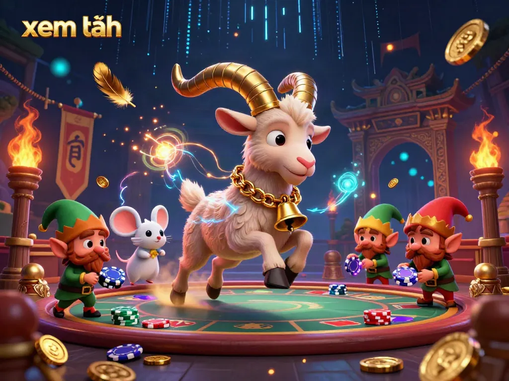 Take a thrilling chance at xem thêm while a Krampus goat and tiny angel mouse oversee chaotic casino mischief.