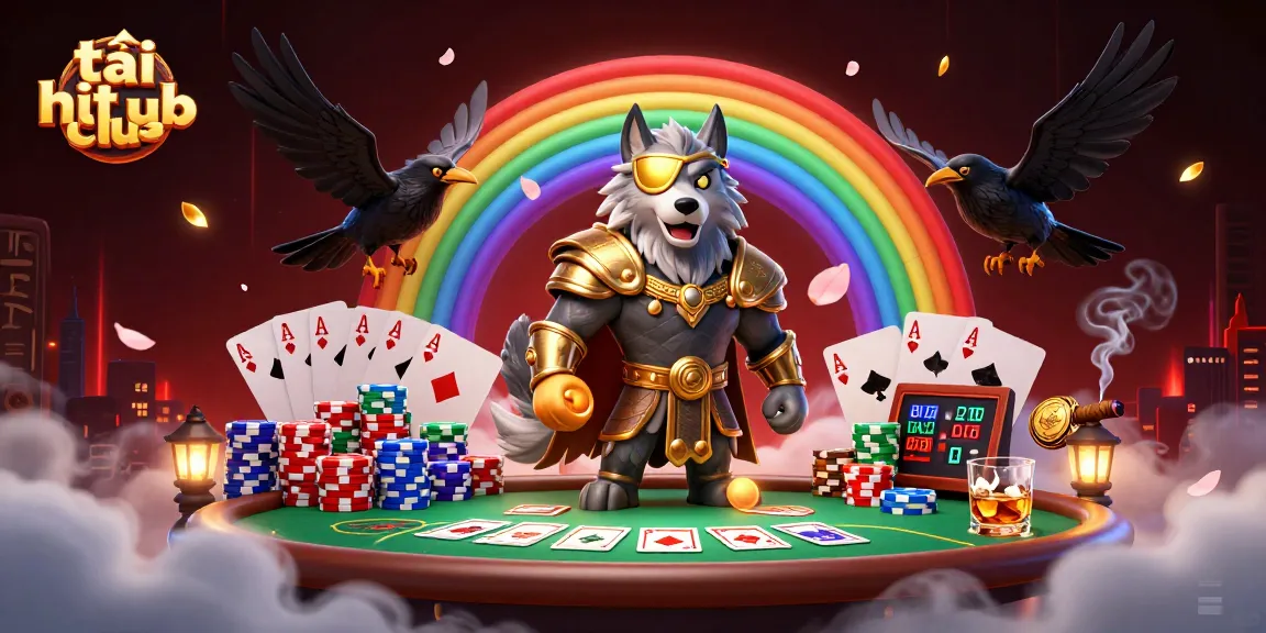 Engage in thrilling gameplay with tải hit club, featuring vibrant 3D Norse characters and dynamic casino elements.