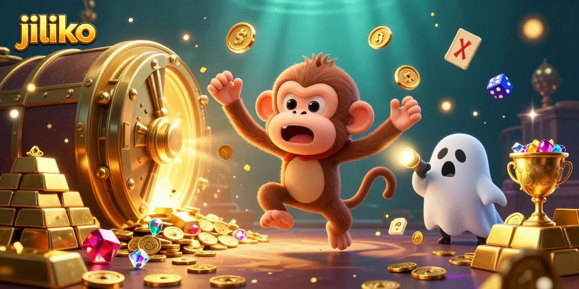 Experience thrilling gaming at jiliko with a playful poltergeist monkey and a ghost-hunter puppy.