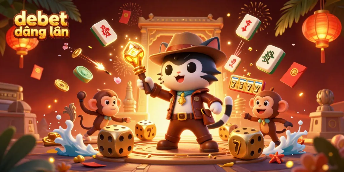 Join the adventure with "debet đăng nhập" as the cat archaeologist uncovers casino treasures.