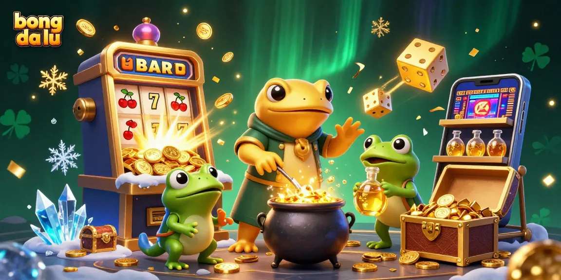 Experience thrilling action with bong da lu's magical alchemist scene bursting with jackpot excitement.