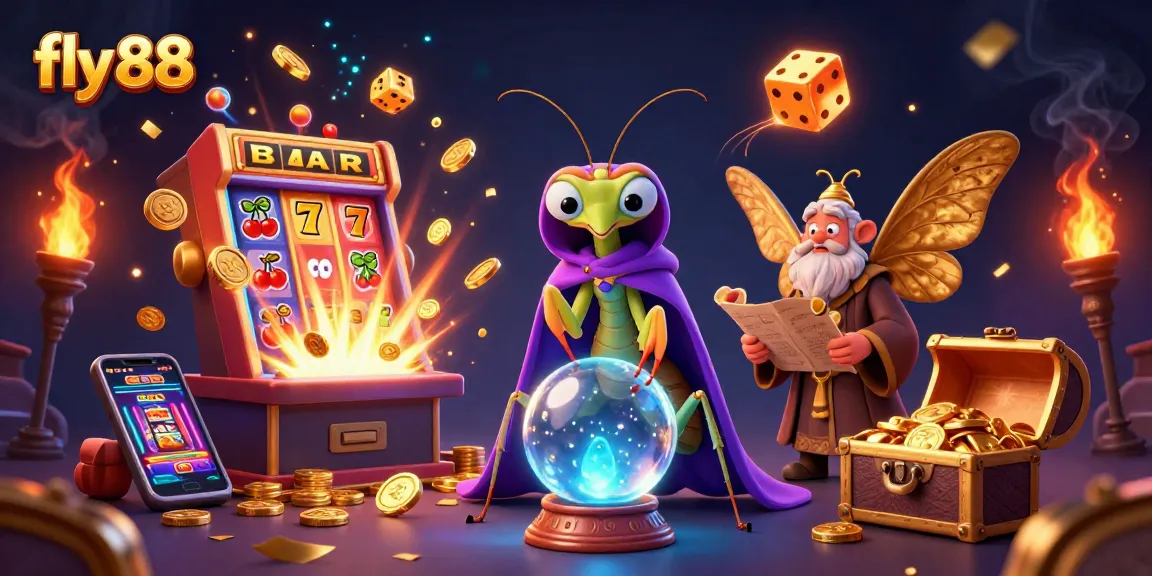 Spin the reels at fly 88 with vibrant slot machines bursting with rewards and glowing treasures.