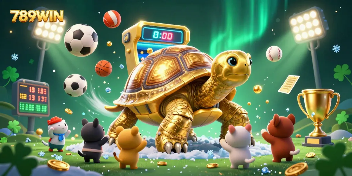 Experience the excitement at 789WIN with our engaging casino scene filled with sports action and vibrant gambling elements.