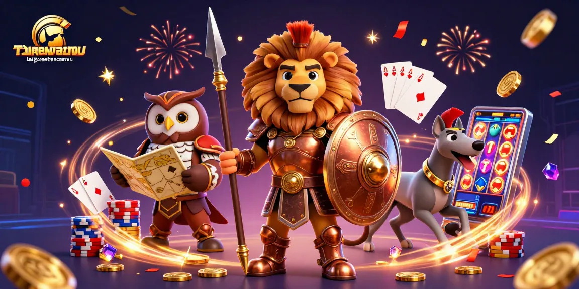Experience the thrill of taigamebancaanxu with an epic 3D casino scene filled with action!
