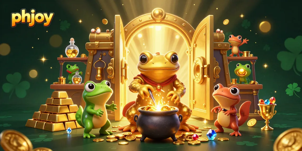 Join phjoy with a vibrant scene of a golden salamander alchemist and magical casino elements.